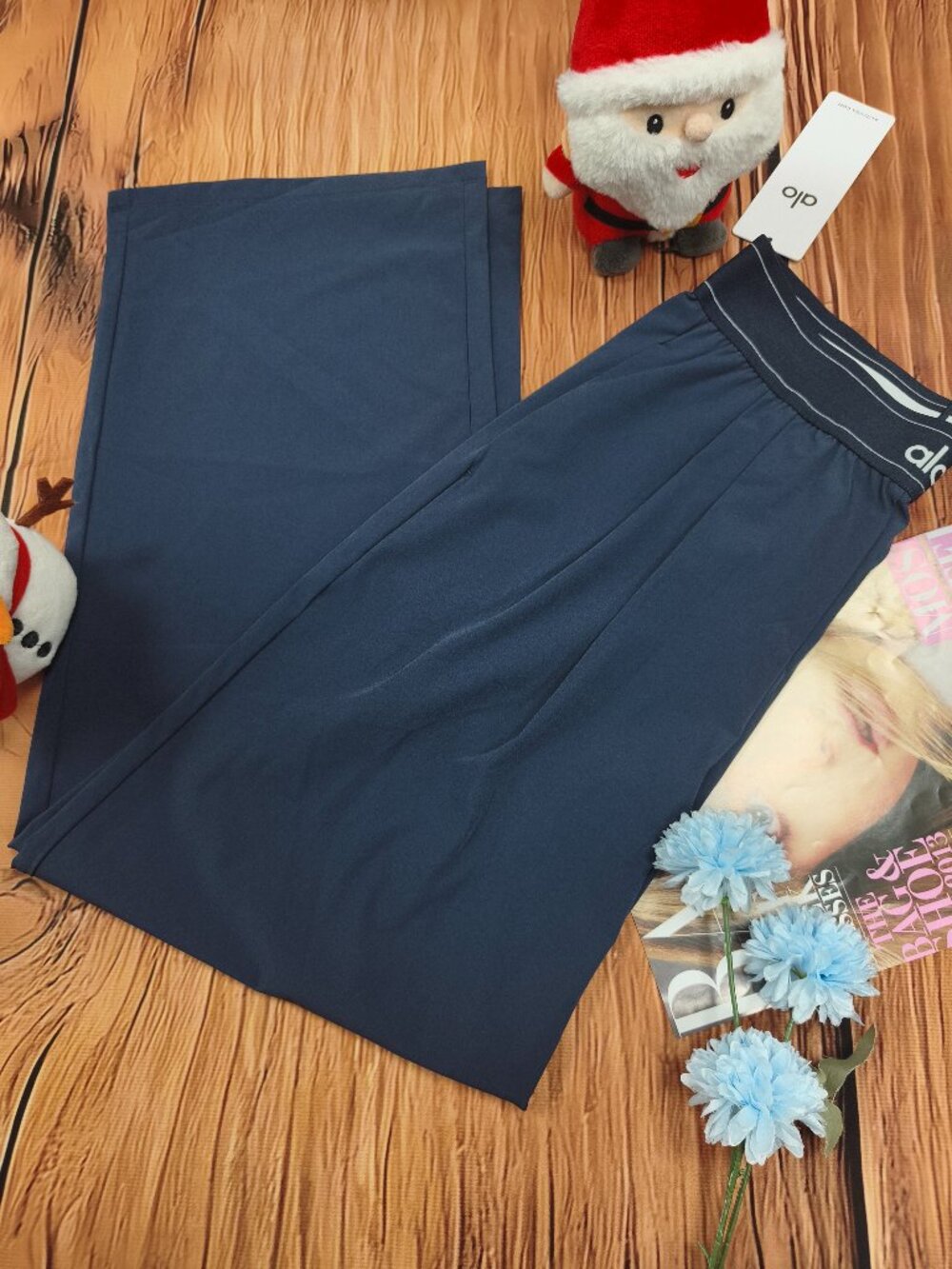 Alo Yoga Suit Up Navy Blue Trouser NWT (Regular 30" Inseam)⛅🧘🏻 - Picture 3 of 8